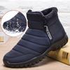 Winter Shoes Men'S Sneakers Warm Cotton Zipper Snow Ankle Boots, Autumncasual Shoes  Waterproof Snow Boots Free Shiping Shoe