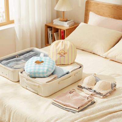 Folding Underwear Packing Cube Handheld Lingerie Pouch Portable Underwear Storage Bag  for Home