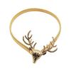 Stretch Elastic Curtain Buckle Straps Metal Leaf Gold Silver Color Chain Belt Multi Purpose Chain Waist Belt for Women Dress