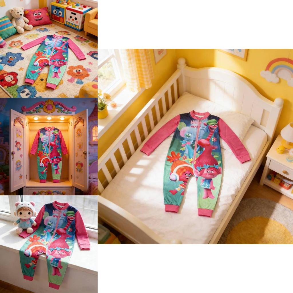 Kpop Demon Hunter Kids Pajama Set With Cotton Blend Fabric For Casual Wear And Spring Autumn