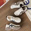 2025 New Soft-Soled Korean Flat Leather Running Shoes - Trendy & Comfortable