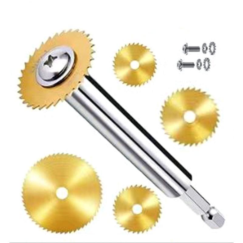 HSS Cut Disc Wheel Cutting Cutter Shank for Wood Plastic Soft Metal Cutting