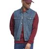 Denim Vest - URBAN CLASSICS - Sleeveless Vest - Light Blue - Unisex - 100% Cotton