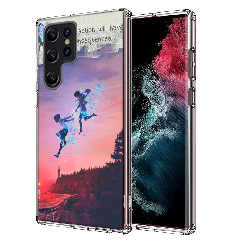 Life Is Strange Capa Phone Case For Samsung S26 Ultra S25 Edge Galaxy S23 S21 S20 S24 FE S22 S10 Plus Cover Clear TPU Shell Coqu