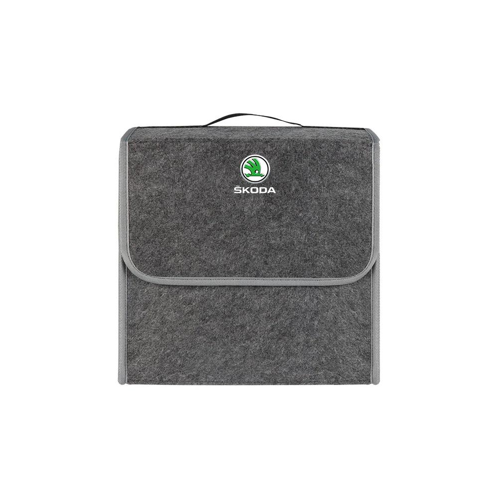 gztky3 Car Trunk Storage Bag Organizer Sundries Stowing Tidying Box For Skoda Fabia Octavia Karoq Kamiq Superb Rapid Citigo Scale trunk