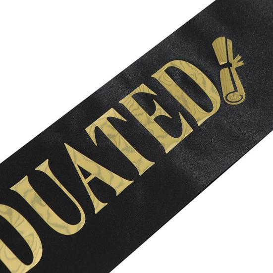 Graduation Sash Class of 2026 Grad Honor Sash I Graduated Satin Sash for Congrats Graduates Party Supplies