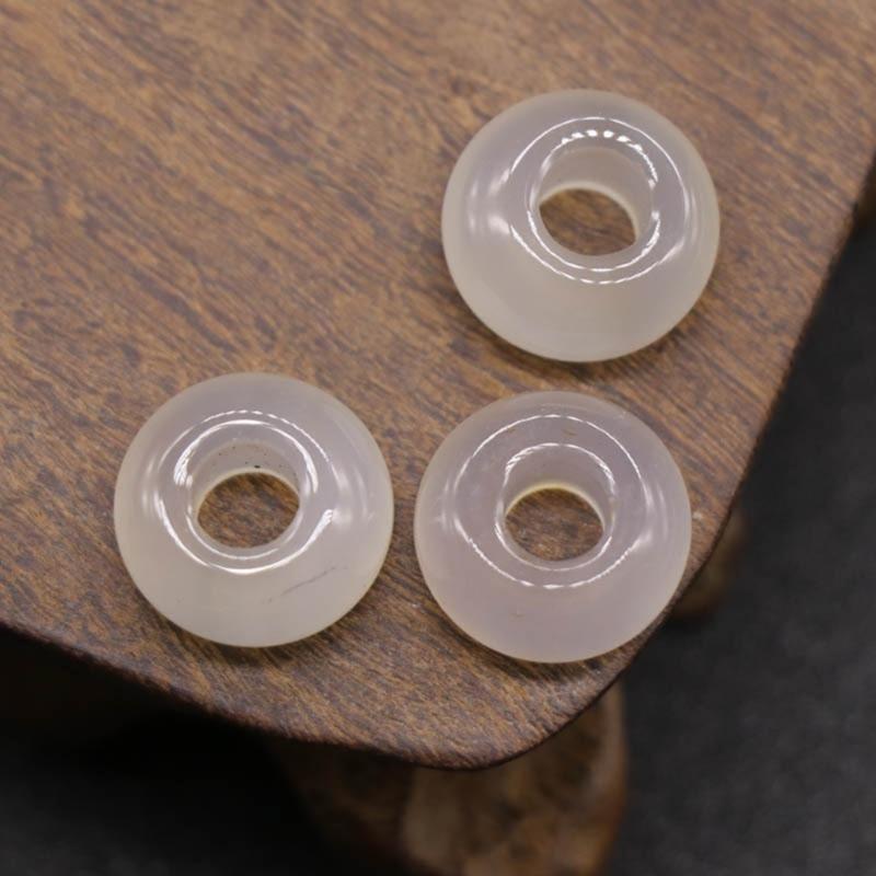 Big Hole Beads For Jewelry Making Necklace Bracelet DIY Findings Hole Size 5MM