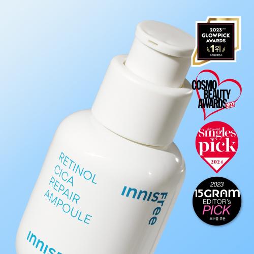 Innisfree [free Gift]  Large Volume  Retinol Cica Trace Ampoule 50ml