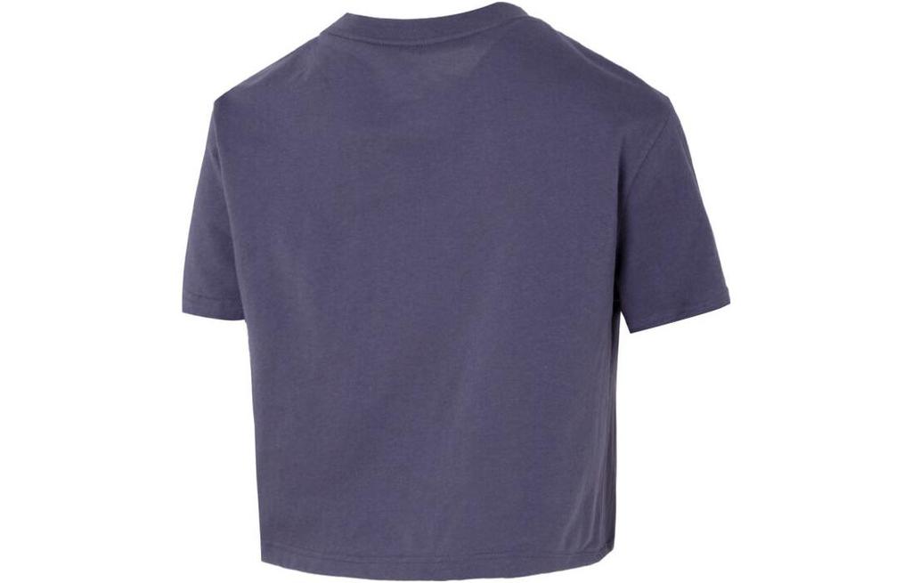 Nike Sportswear Essentials Crop Tops Women's Purple Crew Neck Moderate BV6176-015