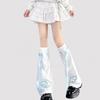 Wing Design Leg Socks Cover Trumpet Shaped High Tube Socks Boot Cuffs Cover Stockings  For Women