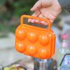 2/4/6 Grid Egg Storage Box Portable Egg Holder Container for Outdoor Camping Picnic Eggs Box Case Kitchen Organizer Case