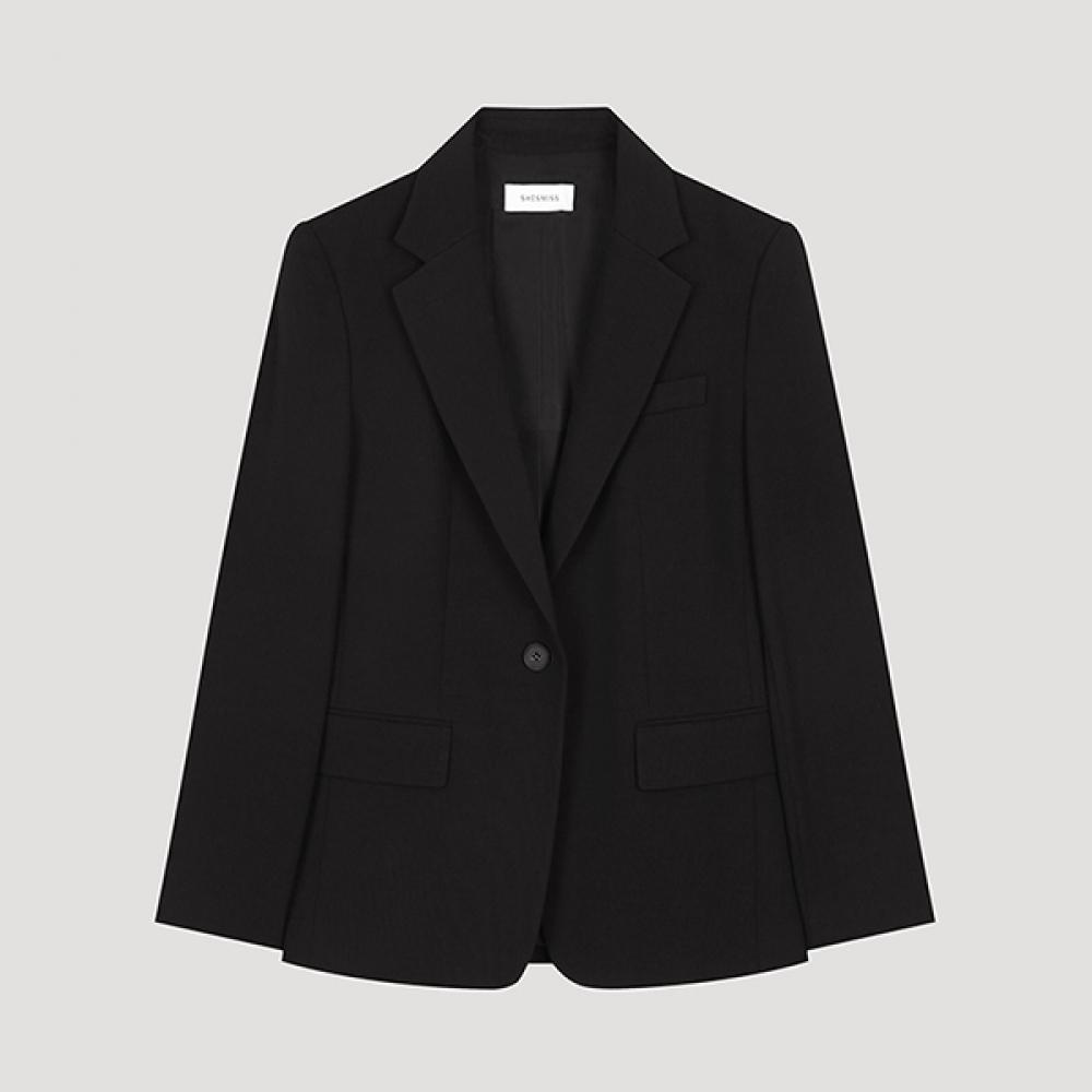 

She S miSS шерстяная однобортная куртка SwSjko31030 Bk blacks/77