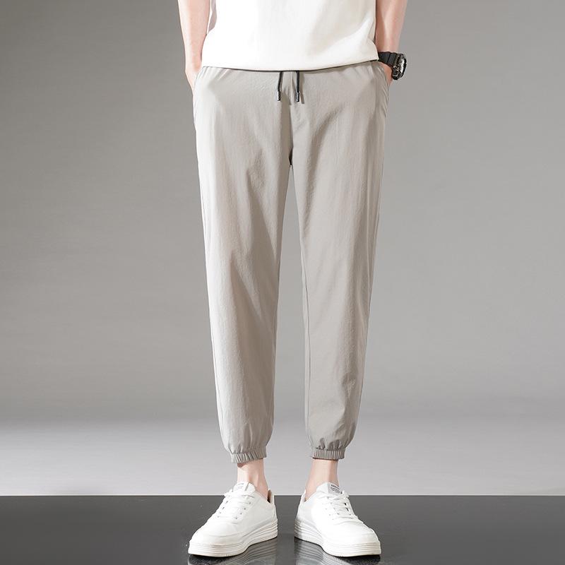Men's Summer Quick-Dry Loose Straight-Leg Wide Casual Pants