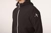 BURTLE Hoodie Jacket Black 9515 35 XL (Unisex) [Deodorizing, Moisture-Wicking, Quick-Drying, Stretch, Anti-Static]