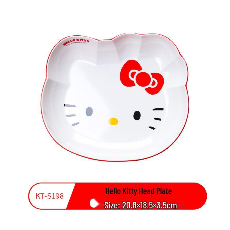 Набор глубоких мисок для супа из меламина Hello Kitty для детей