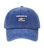Fische fürchten mich Aufdruck Gewaschene Baumwolle Verstellbare Baseballkappe Klassische Snapback Papa-Hut Atmungsaktiver Hut Golf Angeln Outdoor Sonnenschutzmütze