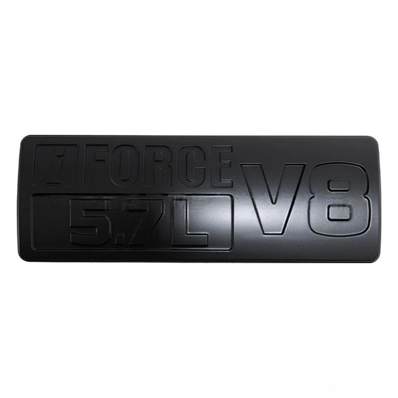High quality ABS material scientifically suitable for TUNDRA car logo TUNDRA IFORCE 5.7L V8 car sticker TRD pickup truck