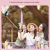 Handheld Bluetooth Cell Phone Tripod Stand 0.7/1/1.7m Selfie Rod  for Video Recording/Photo/Vlog