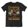 Camping Outside Trip T-Shirt Tee Cool Gift Cute Funny Outdoor Fresh Bear Beer