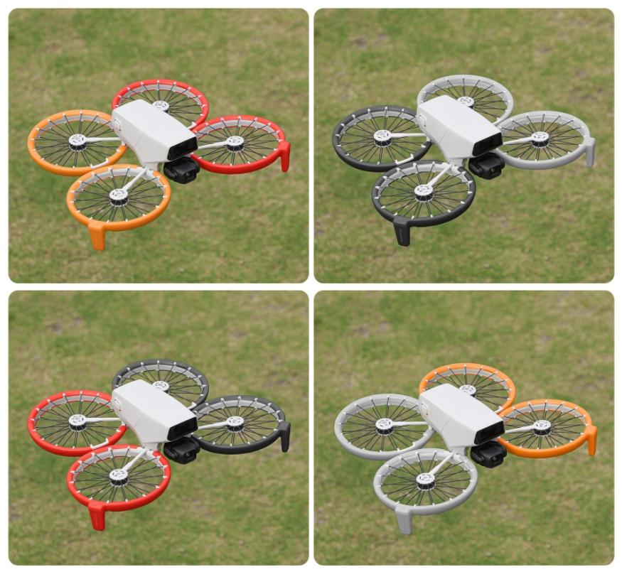 Sunnylife Anti-Collision Propeller Guard for DJI Flip - Red