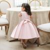 Vestido para Bebé y Niños, Vestido de Princesa, Vestido con Lazo Pong para Niñas, Vestido para Banquete de Cumpleaños de Bebé de un Año, Lavado del Vestido