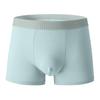 Men's Spring and Summer Pure Cotton Breathable Graphene Antibacterial Crotch Mid Waist Briefs
