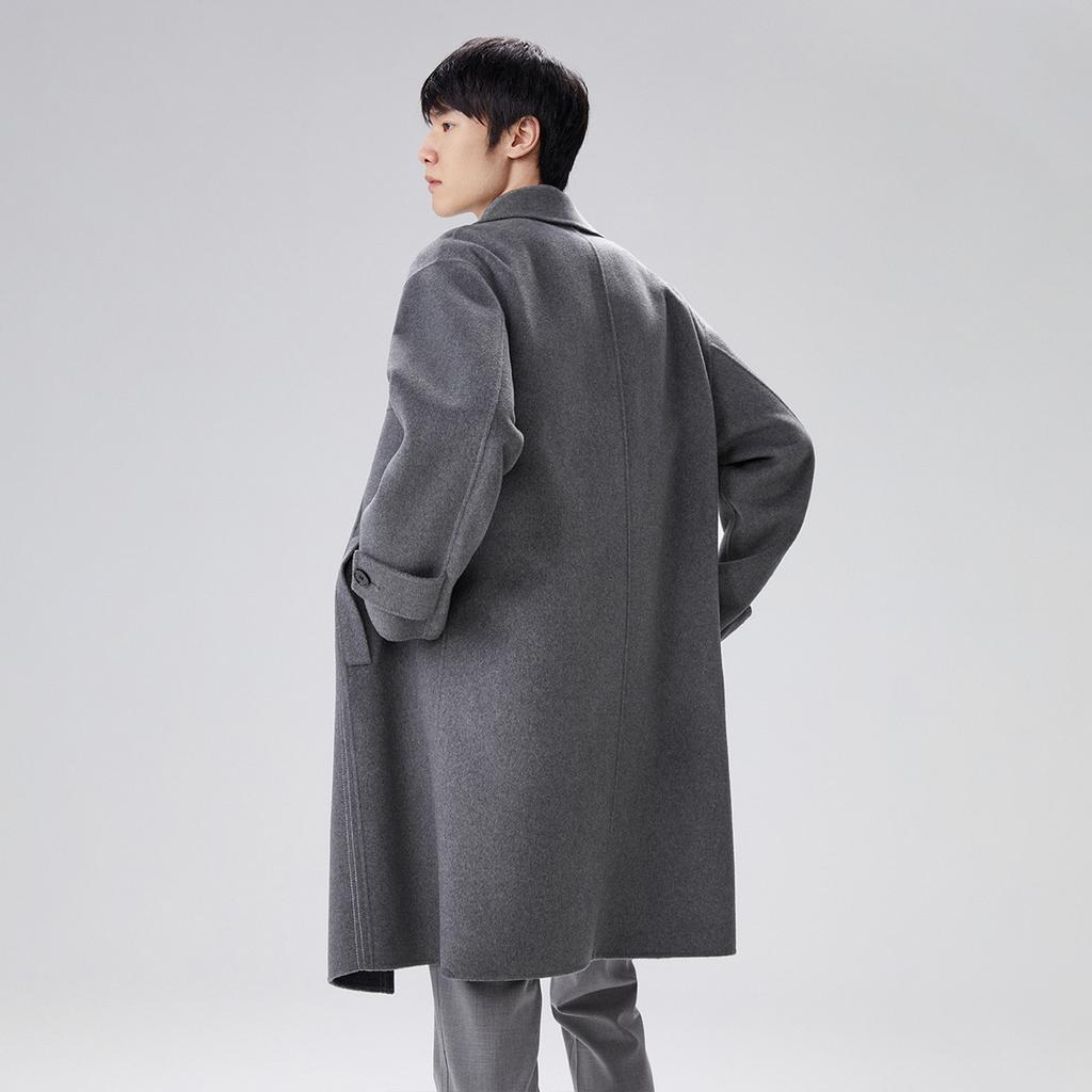 PEACEBIRD MEN Coats Unisex Lapel Moderate BWAAC4514