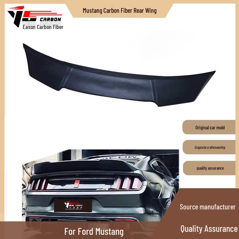 2015-2022 Ford Mustang Carbon Fiber Rear Spoiler