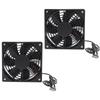 2pcs Computer Case Fan Ultra Silent Quiet Cooling Fan 5V USB PC Cooler Fan Case Fans