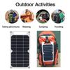 1PC 6W tragbares Solarpanel USB Outdoor Mobile Power DIY Reise Handy Ladegerät Akku Power Panel