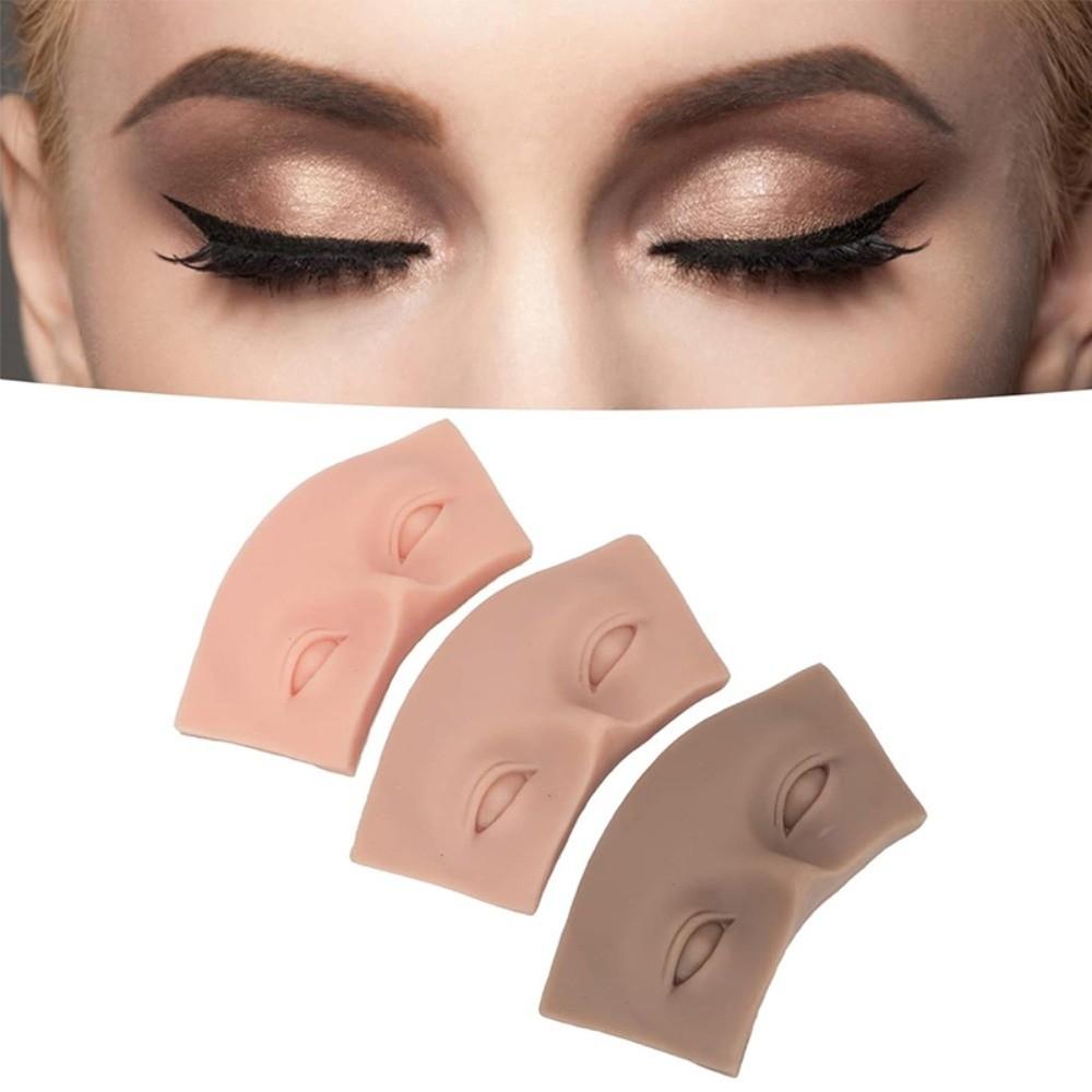 Teaching Tools Eyebrow Tattoo Practice Skin Premium Silicone Practice Pad  for Eye Permanent