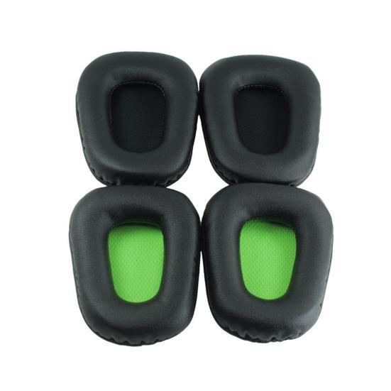 2Pcs Soft Replacement Memory Foam Headphone Faux Leather Ear Pads Earmuff Cushion