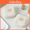 Cotton Minimalist Square Makeup Bag With Zipper For Home Storage And Gift