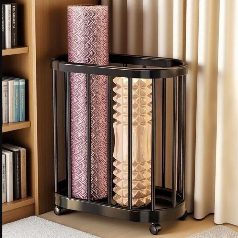Bac de rangement flexible avec roues pour la maison, conçu pour durer, pour équipements de fitness