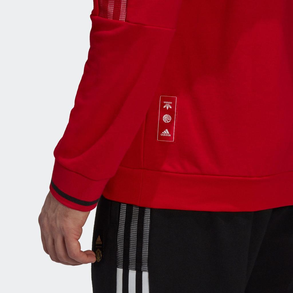Adidas Manchester United Sweatshirt Manchester United Men's Natural Red GK9440
