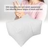 Almohada de Mano para Uñas Piel Sintética Suave 3 Alturas Desmontable Impermeable Cojín Reposabrazos para Salón de Uñas