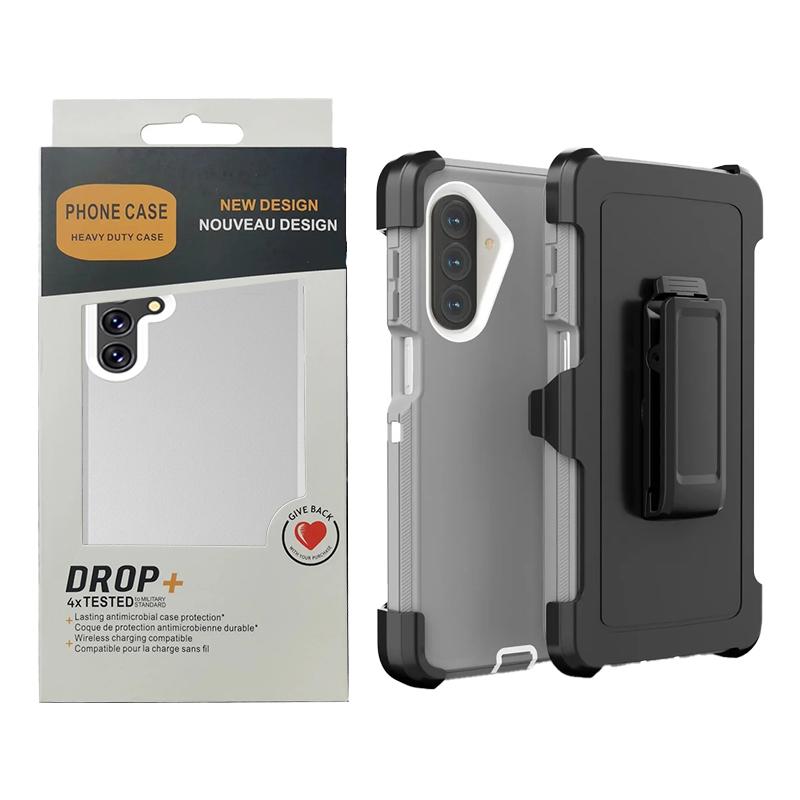 Ott Armor Box Case For Samsung Galaxy A57 A37 A17 A07 A16 A36 A56 A15 A35 A55 A05 A14 A34 A54 A33 A53 Shockproof Cover with Clip