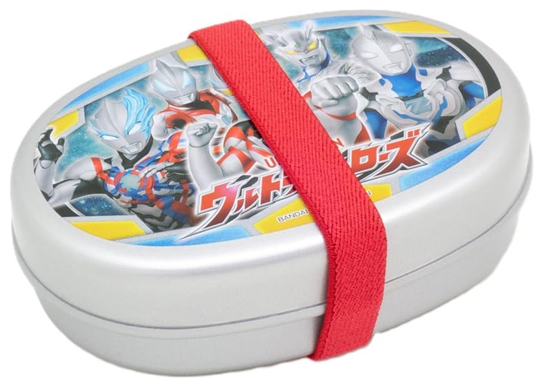 

Ultra Heroes Aluminum Children s Lunch Box M AL 5 [with Divider]