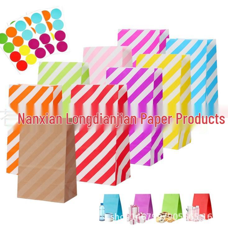 Sustainable Kraft Paper Snack & Candy Gift Bags