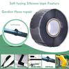 1/24Rolls Strong Waterproof Stop Leak Sealed Repair Insulating Tape Silicone Self Adhesive Plumbing Electrical Pipe Repair Tapes