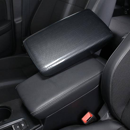 Carbon Fiber Central Storage Box Decor Cover 1pc For Honda Civic -2025