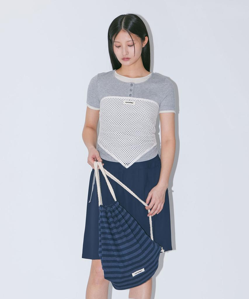 Haveawhale Jersey Stripe Gym Sack (Na)
