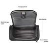 Portable Multicolor Makeup Bag Large Capacity Handhold Travel Organizer Zipper Closure Waterproof Cosmetic Pouch Travel
