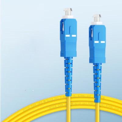 SC-SC Single Mode Armored Fiber Optic Patch Cable