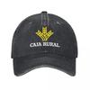 Genialna Czapka Baseballowa Caja Rural z Logo Banku Streetwear Damska Męska Kapelusze Hip Hop Ochrona Przed Słońcem Sporty na Świeżym Powietrzu Czapka Snapback Prezent