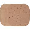 200Pcs Air Fryer Parchment Paper 8.5 inch Unbleached Square Air Fryer Liners for Bamboo Metal Steamer, Ovens, Microwaves & Baking Pan