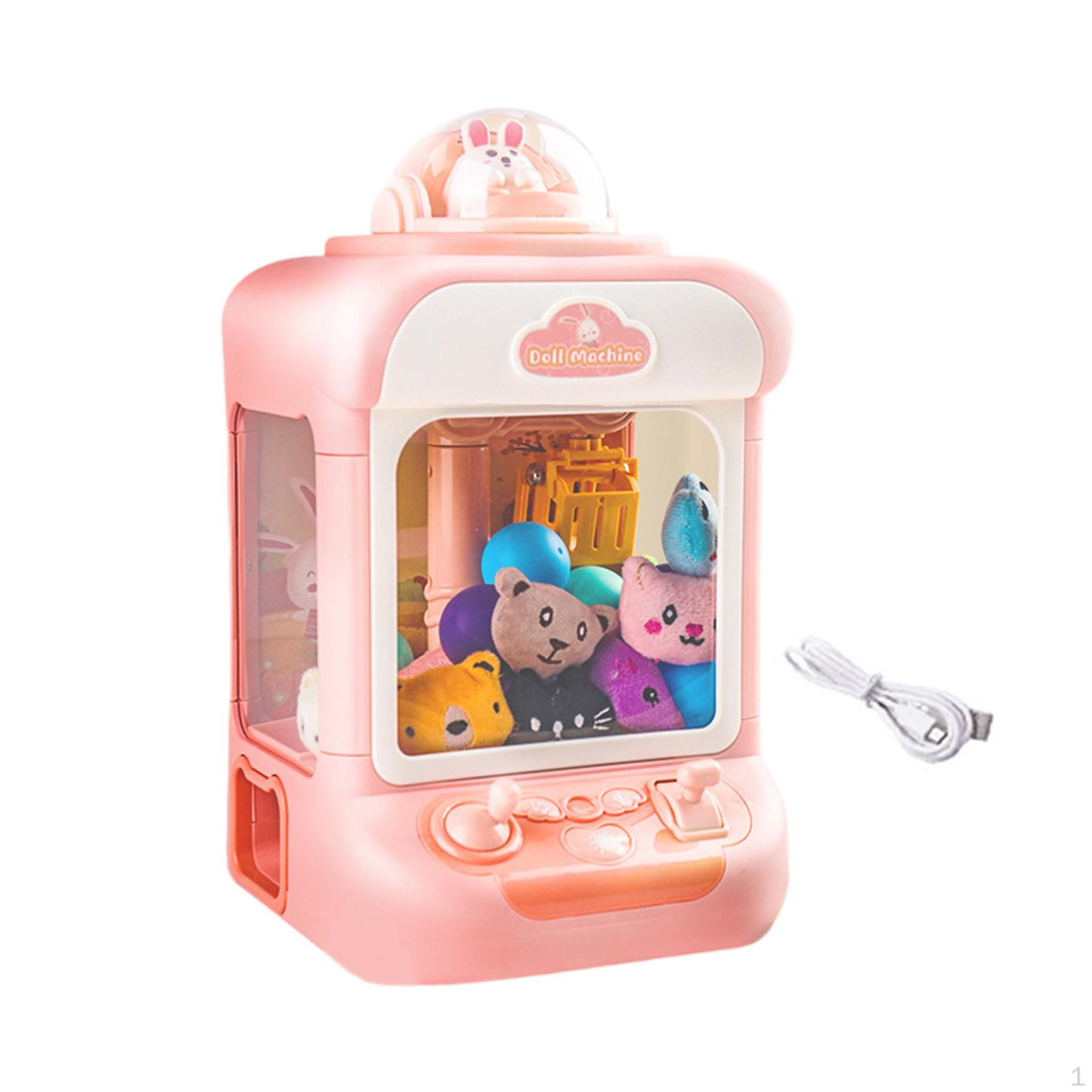 

Grab Machine for Kids Arcade Game Grabber Toys 3 4 5 6 7 8 Years Old Girls Mini Vending синій