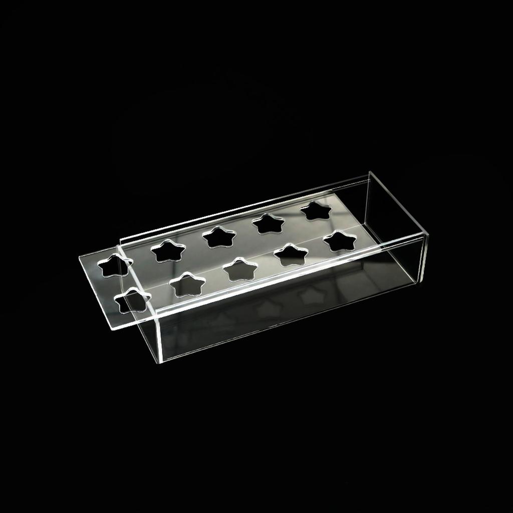 Clear Acrylic Flower Vase Rectangular Floral Arrangement Decorative Modern Wedding