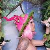 Mushroom Elf Wide-Brimmed Knitted Wool Cosplay Hat