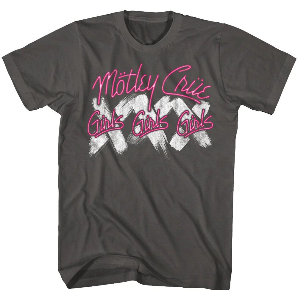 

Motley Crue Girls Girls Girls XXX Tour Men s T Shirt Heavy Metal Rock Band Music 4XL